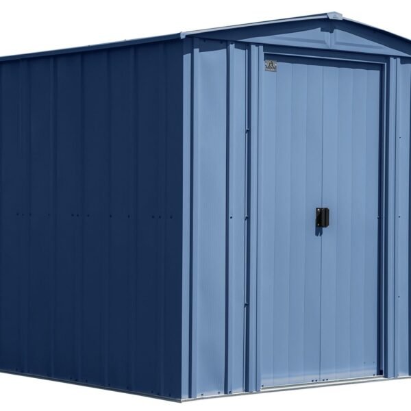 Arrow 6 x 7 x 6 ft Blue Shed
