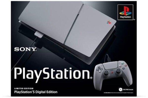 Sony PlayStation 5 PS5 Digital Edition 30th Anniversary Limited Edition Bundle (HK Plug)