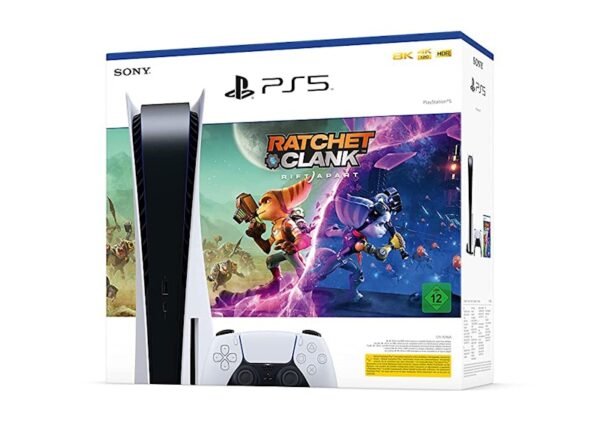 Sony PlayStation 5 PS5 Ratchet & Clank: Rift Apart (EU Plug) Console Bundle (CFI-1016A 70639)