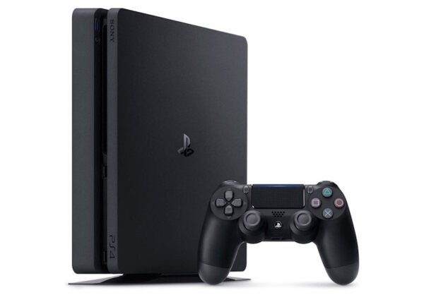 Sony Playstation 4 PS4 Slim 1TB (3 Game Bundle: Spiderman 3, Horizon Zero Down, Ratchet and Clank) Console CUH-2115B