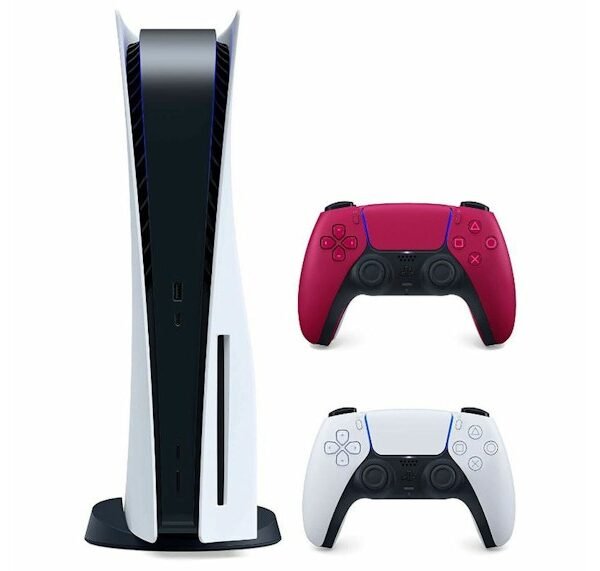 Sony Sony Playstation 5 PS5 Disc Console with Extra DualSense Wireless Controller Bundle (US Plug) 3005718-3006393/3006634