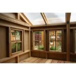 12 ft. W x 12 ft. D Cedar Wood Sunshed Garden Shed