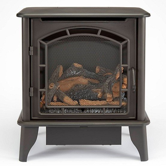 Bluegrass Living Panorama Vent Free Dual Fuel 3-Sided Gas Stove BTSD23RT