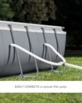 Intex Ultra Frame Rectangular Above Ground Swimming Pool Set