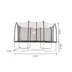 Skywalker 14′ Rectangle Trampoline with Enclosure