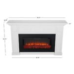 Real Flame Alcott 75″ Landscape Electric Fireplace