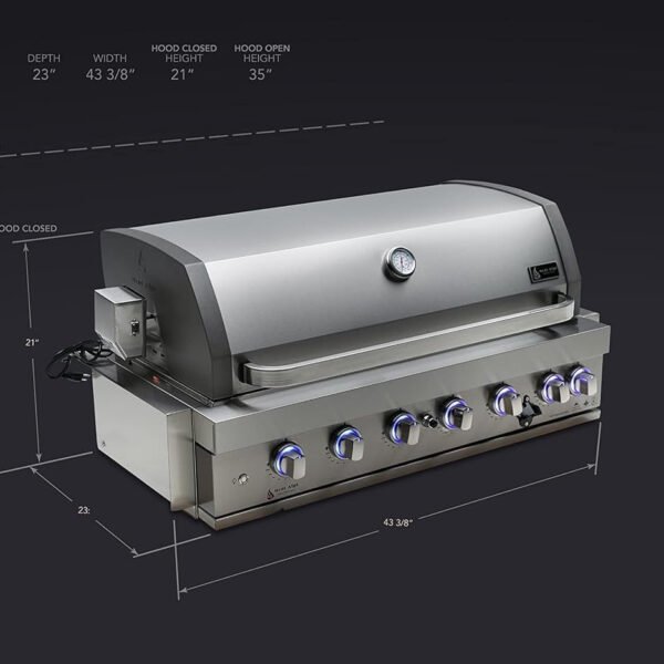 Mont Alpi 805 Built-In Gas Grill