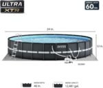 Intex Ultra XTR Round Frame Pool with Pump, Cooler, and Floats (2 Pack)