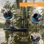 Aurora Fusion Lifetime Manta 10 ft. Sit-On-Top Angler Kayak