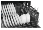 GDPH4525AF Frigidaire Gallery 24″ Top Control Dishwasher – 42 dBA – SmudgeProof Stainless Steel