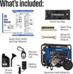 Westinghouse 9500 Peak Watt Home Backup Portable Gas Powered Generator