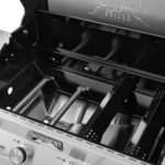 Monument Grills Eminence 405 |Tech Stainless Propane Gas Grill Eminence 405 & Cast Iron Cooking Plate