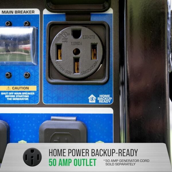 DuroMax 15,000-Watt Tri-Fuel Portable Generator XP15000HXT