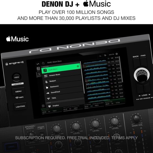 Denon DJ SC LIVE 4 4-Deck Standalone DJ