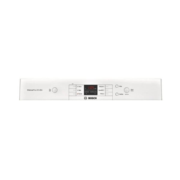 Bosch 100 Series PureDry 50-Decibel Front Control 24-in Built-In Dishwasher (Fingerprint-Resistant Stainless Steel) ENERGY STAR