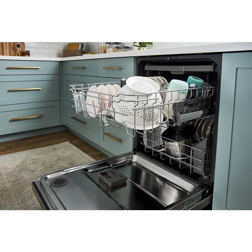 Whirlpool 24-inch Top Control Quiet Dishwasher with 3rd Rack Stainless Steel