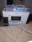 Epson EcoTank Pro ET-5850 Wireless Color All-in-One Supertank Printer C11CJ29201