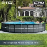 Intex Ultra XTR Round Frame Pool with Pump, Cooler, and Floats (2 Pack)