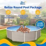 Blue Wave Belize 15′ Round Above Ground Pool