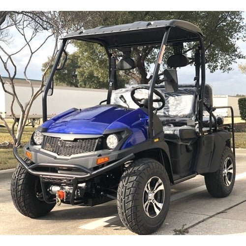 400cc GVX Gas Golf Cart UTV 4×4 With Rear Flip Seat Street Legal Light Package All Wheel Drive