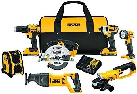 DEWALT 20V MAX Combo Kit, Compact 7-Tool (DCK720D2)