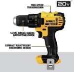 DEWALT 20V MAX Combo Kit, Compact 7-Tool (DCK720D2)