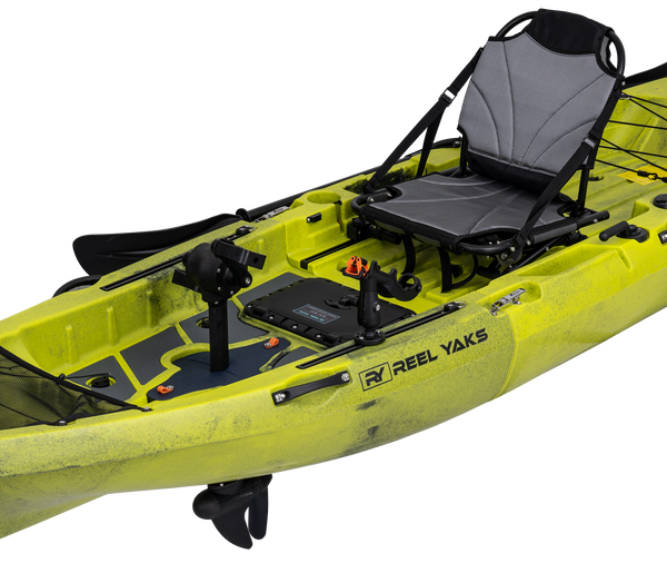 10ft Radar Modular Propeller Drive Pedal Fishing Kayak | 430lbs Capacity | 2 Piece