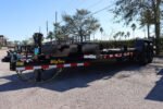 14 Foot Big Tex Heavy Duty with Full Tilt Bed Black Equipment Trailer (14FT-20BK)