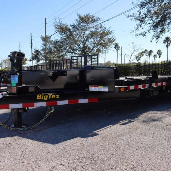 14 Foot Big Tex Heavy Duty with Full Tilt Bed Black Equipment Trailer (14FT-20BK)