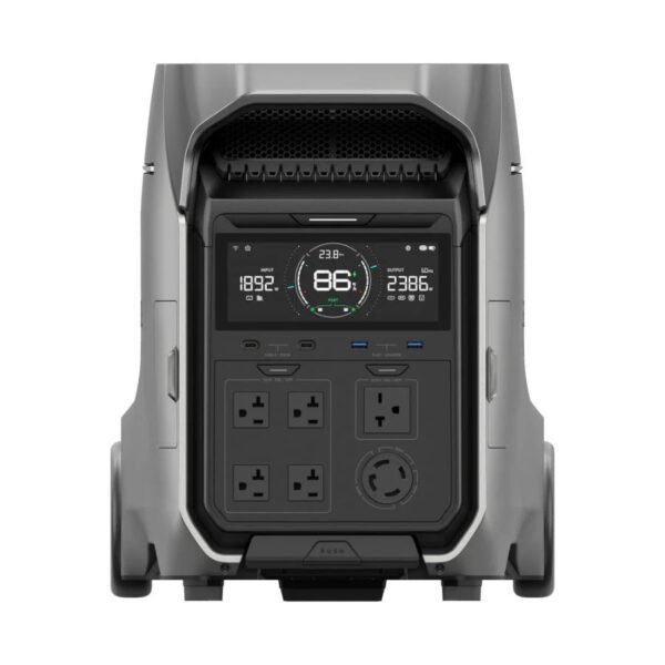 EcoFlow DELTA Pro 3 Portable Power Station | 4096Wh | 4000W | 2600W Solar Input