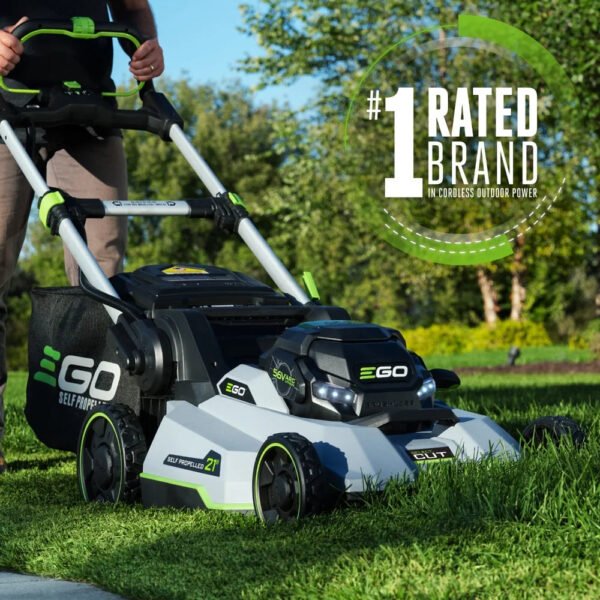 EGO 21in Select Cut Self Propelled Mower with Touch Drive Includes G3 7.5 Battery & 550w Charger (REGLM2135SP)