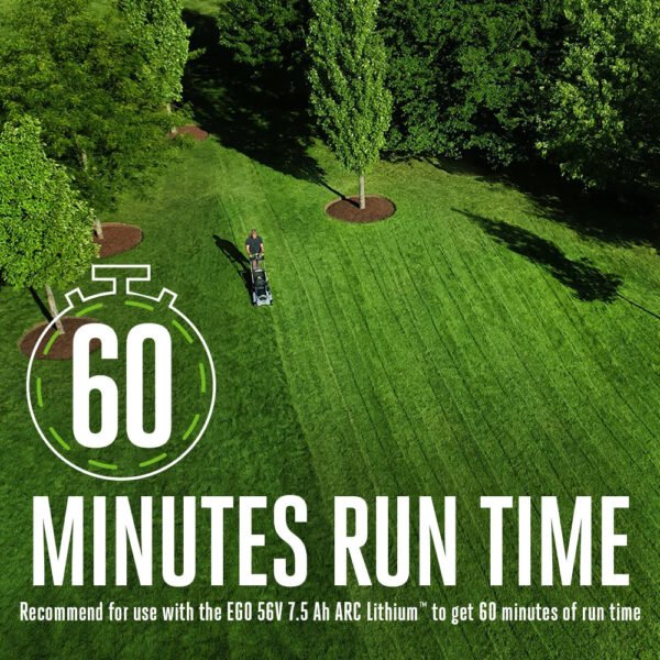 EGO 21in Select Cut Self Propelled Mower with Touch Drive Includes G3 7.5 Battery & 550w Charger (REGLM2135SP)