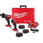 Milwaukee M18 FUEL 18- V Lithium-Ion Brushless Cordless Hammer Drill and Impact