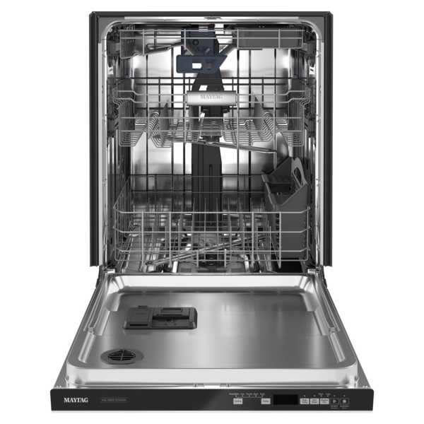 24” Top Control Dishwasher with Dual Power Filtration, PowerBlast® Cycle and 3rd Level Rack – 47 dBA
