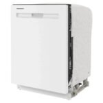 24” Top Control Dishwasher with Dual Power Filtration, PowerBlast® Cycle and 3rd Level Rack – 47 dBA